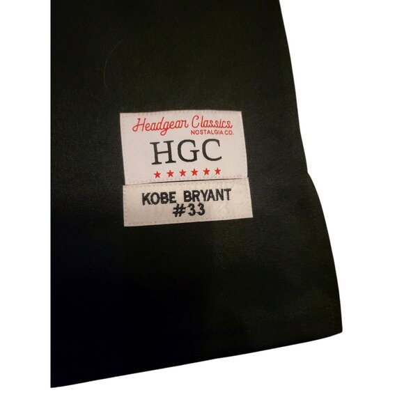 Kobe Bryant Lower Merion Headgear Classics Black Red Basketball Jersey Size XXXL - Picture 6 of 8